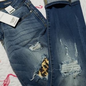 Leopard Jeans